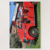 Oude rode vuurmotor, Australië Legpuzzel (Verticaal)