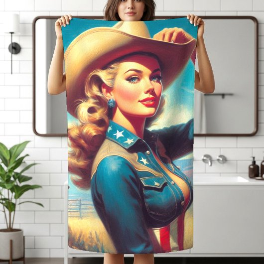Oude Rodeo Pin-up Strandlaken