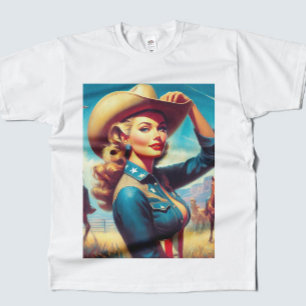 Oude Rodeo Pin-up T-shirt