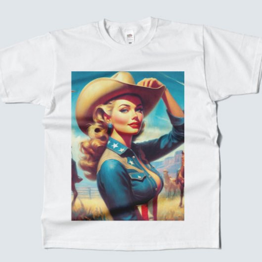 Oude Rodeo Pin-up T-shirt