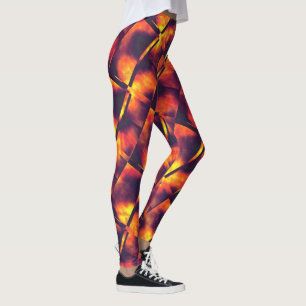 Oude roestachtige grote borden in kleuren van een leggings