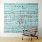 Oude roestige schuur hout boerderij foto achtergro wandkleed (In Situ (horizontaal))