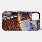 Oude roestige vrachtwagen op een boerderij Case-Mate iPhone case (Achterkant (horizontaal))