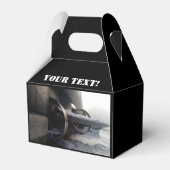 Oude roestonderzeeboot bedankdoosjes (Achterkant)