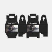 Oude roestonderzeeboot bedankdoosjes (Uitgevouwen)