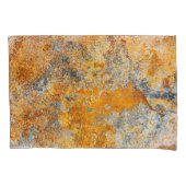 Oude roesttextuur, grunge metallic achtergrond. kussensloop (Voorkant)