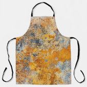 Oude roesttextuur, grunge metallic achtergrond. schort (Voorkant)