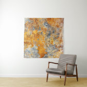 Oude roesttextuur, grunge metallic achtergrond. wandkleed (In Situ (horizontaal))