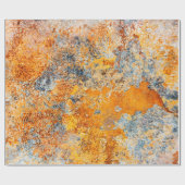 Oude roesttextuur. Grunge rusted metal background. Cadeaupapier (Vlak)