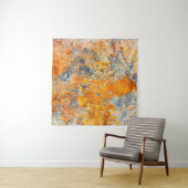 Oude roesttextuur. Grunge rusted metal background. Wandkleed (In situ)