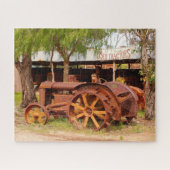 Oude roesttrekker legpuzzel (Horizontaal)