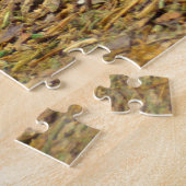 Oude  roestvrij schuur voor autowrakken legpuzzel (Zijkant)