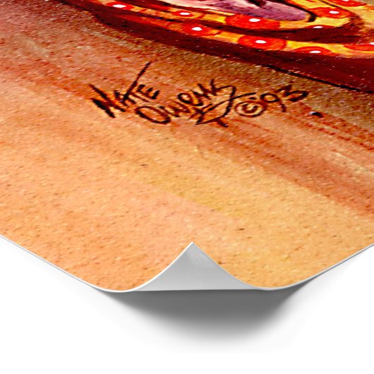 Oude roet poster (Hoek)