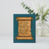 Oude rol: U vult in: Uitnodiging, aankondiging (Staand voorkant)