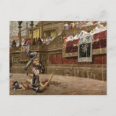 Oude Roman Gladiators Briefkaart (Voorkant)