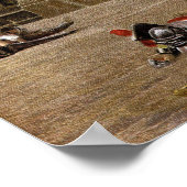 Oude Roman Gladiators Poster (Hoek)