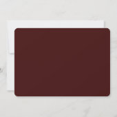 Oude Romantische Redactionele Foto Bewaar de Datum (Achterkant)