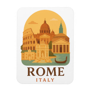 Oude Rome Colosseum & Pantheon Magneet – Italië