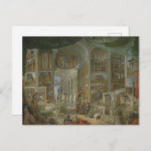 Oude Rome door Giovanni Paolo Panini Print Briefkaart (Voorkant / Achterkant)