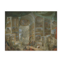 Oude Rome door Giovanni Paolo Panini Print