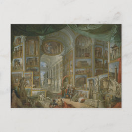Oude Rome door Giovanni Paolo Panini Print Briefkaart
