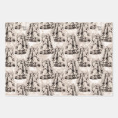 Oude Rome Elegante Antiek Collages Inpakpapier Vel (Voorkant)