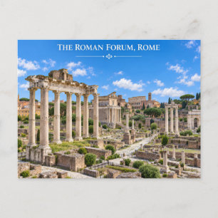 Oude Rome Forum Ansichtkaart Briefkaart