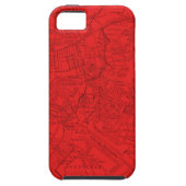 Oude Rome in het Rode Case-Mate iPhone Case (Achterkant)
