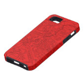 Oude Rome in het Rode Case-Mate iPhone Case (Onderkant)
