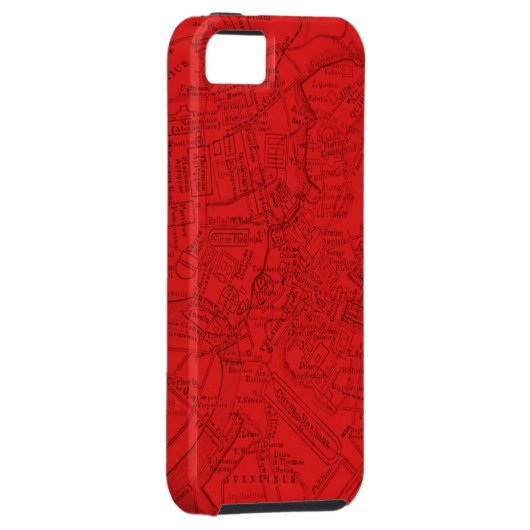 Oude Rome in het Rode Case-Mate iPhone Case (Back/Rechts)