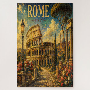 Oude Rome Italië Reisposter Puzzel