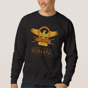 Oude Rome twee soorten mensen met de oude Romeinse Trui