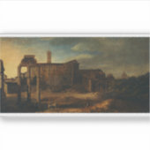 Oude Romeinse architectuur Romeinse ruïnes Sticker (Voorkant)