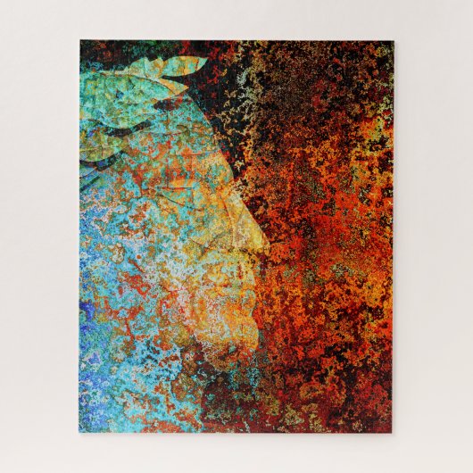 Oude Romeinse Caesar herinneringen Legpuzzel (Verticaal)