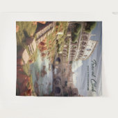 Oude Romeinse Colosseum scène achtergrond tapijt Wandkleed (Voorkant (horizontaal))