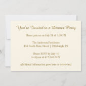 Oude Romeinse feestdag Kaart (Achterkant)