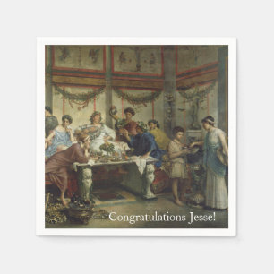Oude Romeinse feestdag Servetten