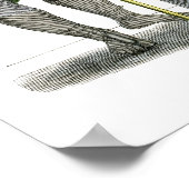 Oude Romeinse keizer Poster (Hoek)