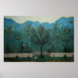 Oude Romeinse kunst / Fresco / House of Livia / Poster