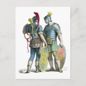 Oude Romeinse Legionairen Briefkaart (Voorkant)