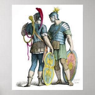 Oude Romeinse Legionairen Poster