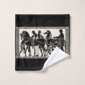 Oude Romeinse mannen en paarden Bad Handdoek (Wasdoekje)