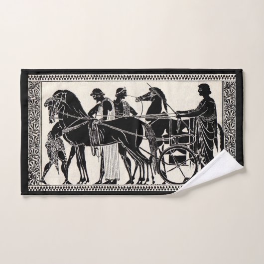 Oude Romeinse mannen en paarden Bad Handdoek (Handdoek)