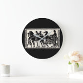 Oude Romeinse mannen en paarden Grote Klok (Huis)