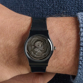 Oude Romeinse munten Dolfijnen Horloge