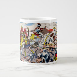 Oude Romeinse Soldaten Speelgoed Grote Koffiekop