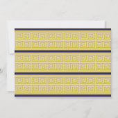 Oude Romeinse Toga Verjaardagsfeestje Ivy Foto Kaart (Achterkant)