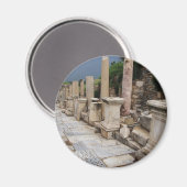Oude Romeinse weg in de stad Efeze, Turkije Magneet (Voorkant / Achterkant)