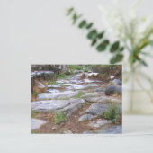 Oude Romeinse weg in de stad Ephesus, Turkije Briefkaart (Staand voorkant)