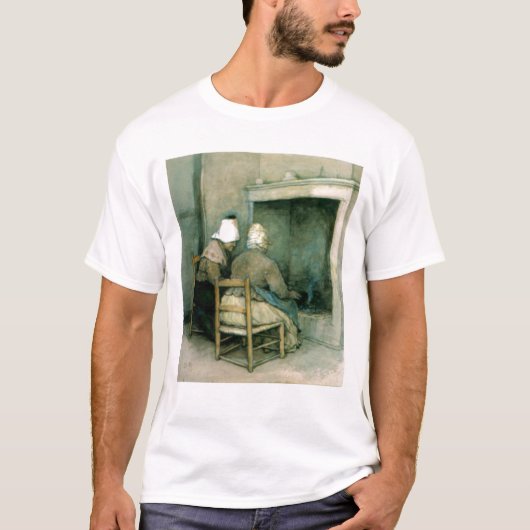 Oude rondes t-shirt (Voorkant)